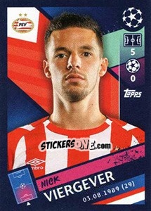 Sticker Nick Viergever - UEFA Champions League 2018-2019 - Topps