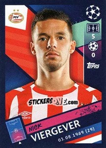 Sticker Nick Viergever - UEFA Champions League 2018-2019 n. 521 - Topps
