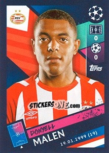 Sticker Donyell Malen - UEFA Champions League 2018-2019 n. 526 - Topps