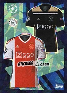Sticker Home/Away Kit - UEFA Champions League 2018-2019 - Topps