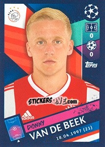 Cromo Donny van de Beek