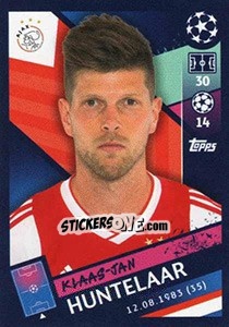 Sticker Klaas-Jan Huntelaar - UEFA Champions League 2018-2019 - Topps