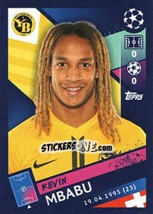 Sticker Kevin Mbabu - UEFA Champions League 2018-2019 n. 549 - Topps