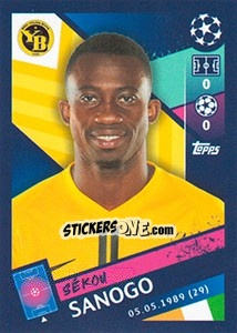 Sticker Sékou Sanogo - UEFA Champions League 2018-2019 n. 552 - Topps