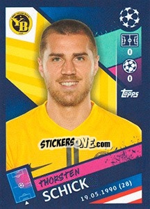 Sticker Thorsten Schick - UEFA Champions League 2018-2019 n. 556 - Topps