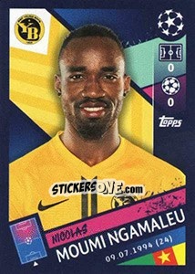 Sticker Moumi Ngamaleu - UEFA Champions League 2018-2019 n. 559 - Topps