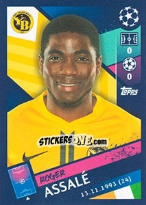 Sticker Roger Assalé - UEFA Champions League 2018-2019 n. 560 - Topps