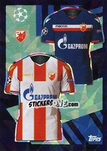 Sticker Home/Away Kit - UEFA Champions League 2018-2019 n. 562 - Topps