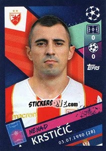 Sticker Nenad Krsticic - UEFA Champions League 2018-2019 n. 570 - Topps