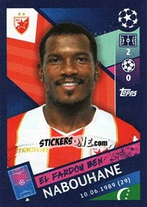Sticker El Fardou Ben Nabouhane - UEFA Champions League 2018-2019 n. 573 - Topps