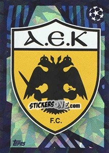 Sticker Club Badge - UEFA Champions League 2018-2019 n. 577 - Topps