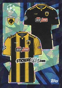 Sticker Home/Away Kit - UEFA Champions League 2018-2019 - Topps