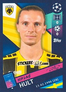 Sticker Niklas Hult - UEFA Champions League 2018-2019 n. 585 - Topps
