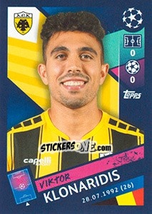 Figurina Victor Klonaridis - UEFA Champions League 2018-2019 - Topps