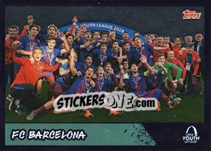 Sticker FC Barcelona - 2017/18 Winners - UEFA Champions League 2018-2019 - Topps