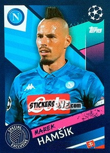 Sticker Marek Hamšík (Napoli) - UEFA Champions League 2018-2019 - Topps