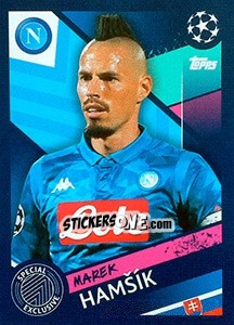 Cromo Marek Hamšík (Napoli) - UEFA Champions League 2018-2019 n. A2 - Topps