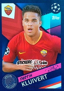 Cromo Justin Kluivert (Roma) - UEFA Champions League 2018-2019 - Topps