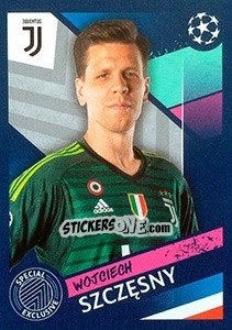 Sticker Wojciech Szczęsny (Juventus) - UEFA Champions League 2018-2019 n. B1 - Topps