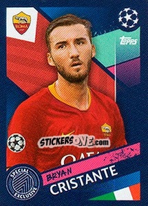 Sticker Bryan Cristante (Roma) - UEFA Champions League 2018-2019 - Topps