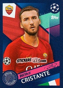 Sticker Bryan Cristante (Roma) - UEFA Champions League 2018-2019 n. C3 - Topps