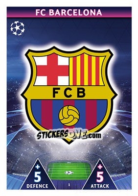 Sticker Club Badge - UEFA Champions League 2018-2019. Match Attax n. 1 - Topps