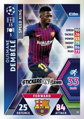 Cromo Ousmane Dembélé