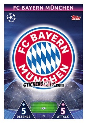 Sticker Club Badge - UEFA Champions League 2018-2019. Match Attax n. 73 - Topps