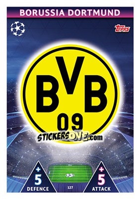 Sticker Club Badge - UEFA Champions League 2018-2019. Match Attax n. 127 - Topps