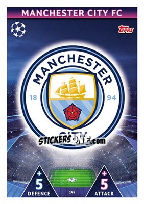 Sticker Club Badge - UEFA Champions League 2018-2019. Match Attax n. 145 - Topps