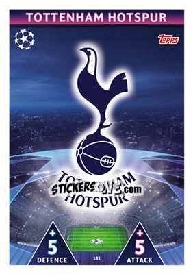 Sticker Club Badge - UEFA Champions League 2018-2019. Match Attax n. 181 - Topps