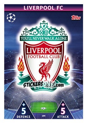 Sticker Club Badge - UEFA Champions League 2018-2019. Match Attax n. 199 - Topps