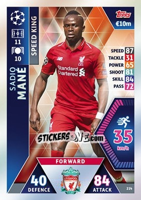 Sticker Sadio Mané