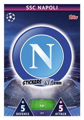 Cromo Club Badge - UEFA Champions League 2018-2019. Match Attax n. 217 - Topps