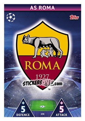 Sticker Club Badge - UEFA Champions League 2018-2019. Match Attax n. 235 - Topps