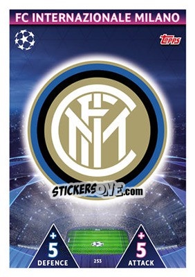 Sticker Club Badge - UEFA Champions League 2018-2019. Match Attax n. 253 - Topps