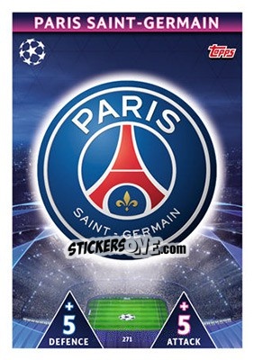 Sticker Club Badge - UEFA Champions League 2018-2019. Match Attax n. 271 - Topps
