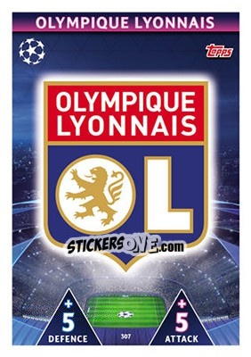 Sticker Club Badge - UEFA Champions League 2018-2019. Match Attax - Topps