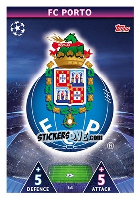 Sticker Club Badge - UEFA Champions League 2018-2019. Match Attax n. 343 - Topps