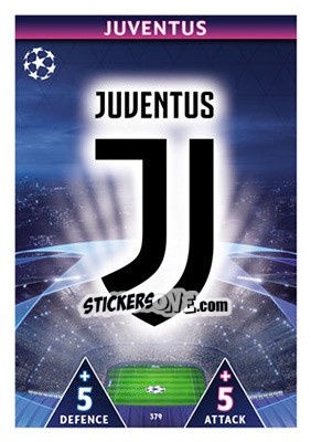 Sticker Club Badge - UEFA Champions League 2018-2019. Match Attax n. 379 - Topps