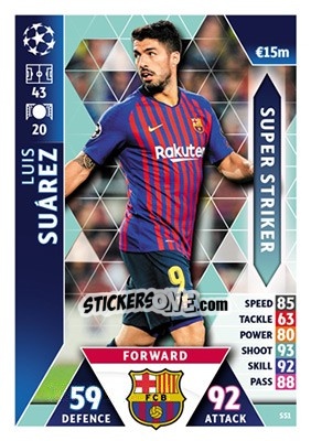 Sticker Luis Suarez