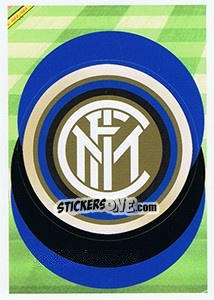 Sticker FC Internazionale Milano - Logo - FIFA 365: 2018-2019. Grey backs - Panini
