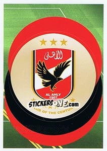 Cromo Al Ahly SC - Logo - FIFA 365: 2018-2019. Grey backs - Panini