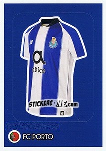 Sticker FC Porto - Shirt - FIFA 365: 2018-2019. Grey backs n. 41 - Panini