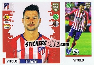 Cromo Vitolo - FIFA 365: 2018-2019. Grey backs - Panini