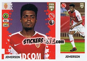 Cromo Jemerson - FIFA 365: 2018-2019. Grey backs - Panini