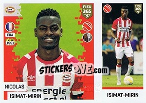 Sticker Nicolas Isimat-Mirin - FIFA 365: 2018-2019. Grey backs - Panini