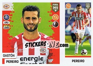 Cromo Gastón Pereiro - FIFA 365: 2018-2019. Grey backs - Panini