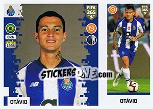 Sticker Otávio - FIFA 365: 2018-2019. Grey backs - Panini