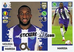 Figurina Moussa Marega - FIFA 365: 2018-2019. Grey backs - Panini